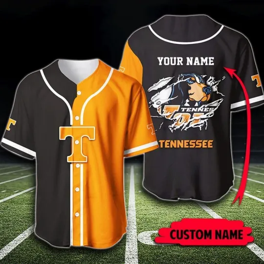Discover Tennessee Volunteers Football Baseball Jersey For Fans