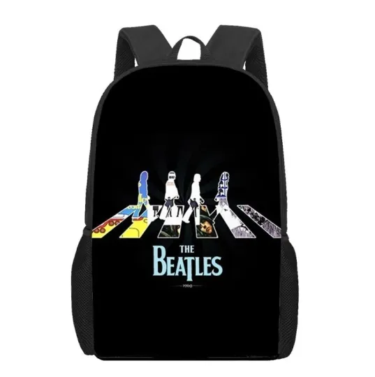 The Beatles Music Band Backpack, The Beatles Gift For Fan Backpack