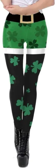 Discover Retro Steampunk Tattoo Leggings Women's High Stretch Comic Cosplay Pants