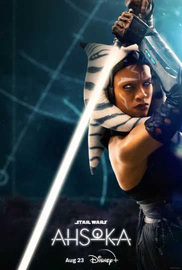 Discover Ahsoka - original TV poster 27x40 DS - Disney Star Wars Rosario Dawson v2