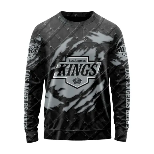 Discover Personalized Los Angeles Kings Sweater Special Black Metal Design