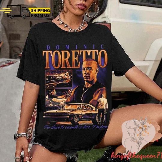 Discover Dominic Toretto Fast and Furious T-Shirt, Race Car Hoodie, Vin Diesel Fast X Movie Shirt
