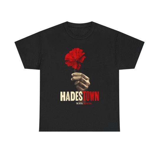 Discover Hadestown Musical Logo T-Shirt Black Blue Unisex Tee