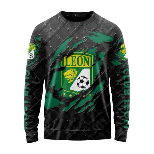 Discover Personalized LIGA MX Club Leon Sweater
