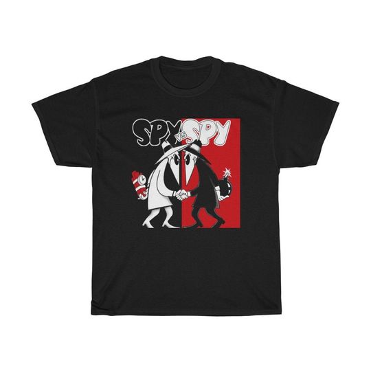 Discover Spy vs Spy Black T-Shirt
