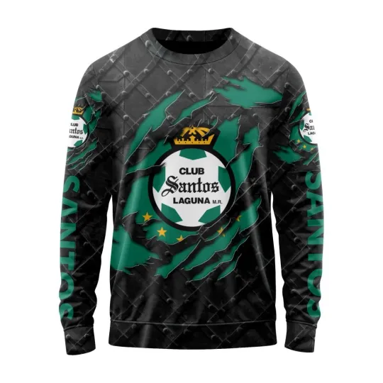 Discover Personalized LIGA MX Club Santos Laguna Sweater