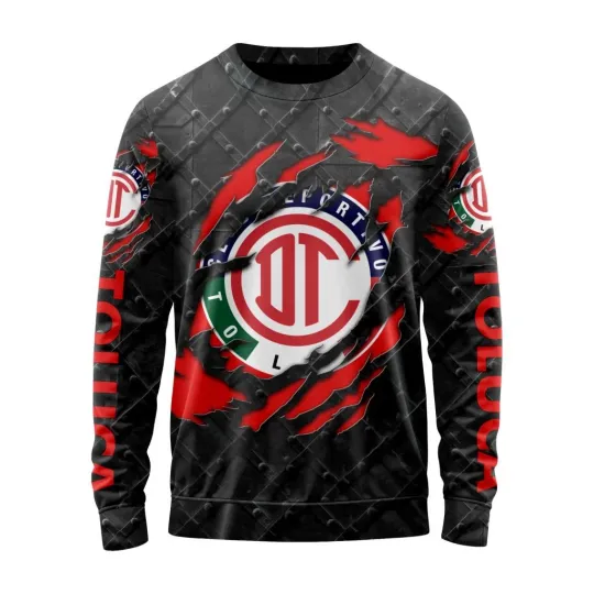 Discover Personalized LIGA MX Deportivo Toluca Sweater