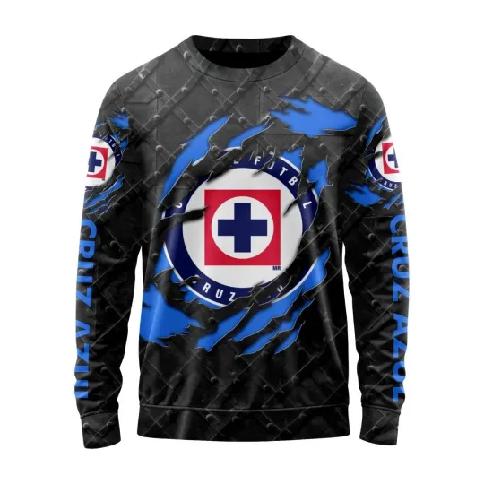 Discover Personalized LIGA MX Cruz Azul Sweater