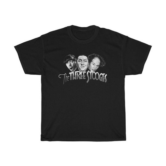 Discover The Three Stooges American Classic Comedy Movie T-Shirt