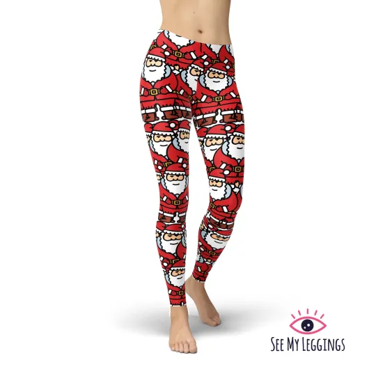 Discover Christmas Leggings, Printed Leggings, Leggings, Christmas Yoga Pants