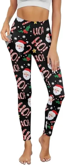 Discover Women's Casual Butt Lift Tights with Pockets High Waisted Workout Gift