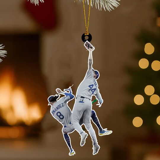 Back to Back World Champion Ornaments | Dodgers | Back to Back World Series Champions 2025 | Los Angeles | LA | 2D Flat Ornament