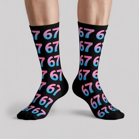 Discover 6-7 Meme Gift, 6-7 Socks, 6-7 meme Socks, Six Seven Socks, Teen Socks, Teen Boy Socks, Perfect Gift for Teens, Teen Christmas Socks