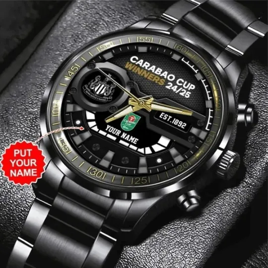 Discover Personalized Football Club Inspired Stainless Steel Watch
