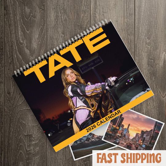 Discover Tate 2026 Calendar Gift for Her or Him, Greedy Song Calendars, Country Girl Top Celebrity Fan, Tate McRae Pop Music gifts Calendar