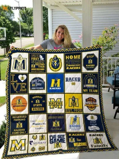 Discover Murray State Racers 1 Quilt Blanket For Fans Home Decor Gift