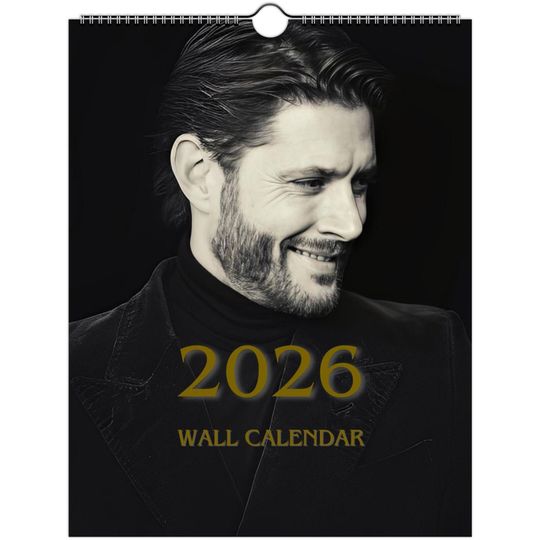 Discover Jensen Ackles 2026 Wall Calendar
