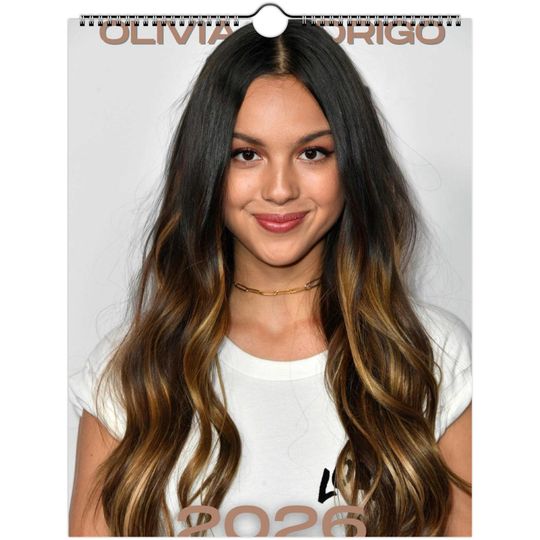 Discover Olivia Rodrigo 2026 A4 Wall Calendar