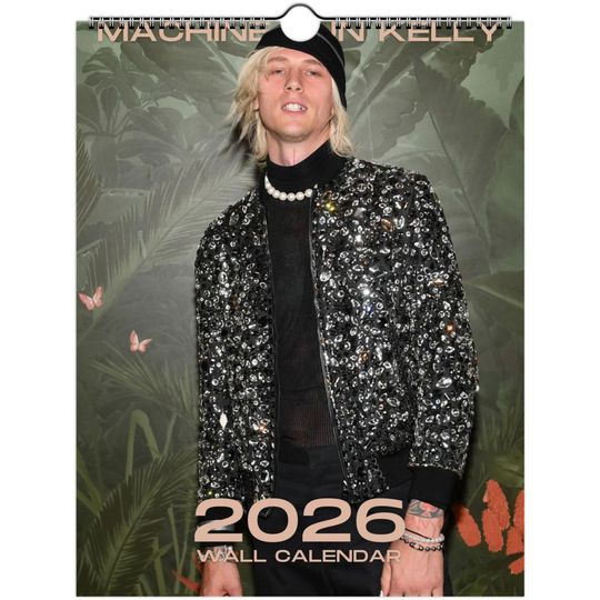 Discover Machine Gun Kelly 2026 Calendar