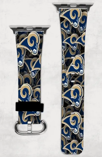 Discover Los Angeles Rams Apple Watch Band NEW 38/40/41 & 42/44/45 football Football LA