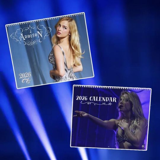 Discover Addison Rae Calendar 2026 | Celebrity Portrait Wall Calendar 2026