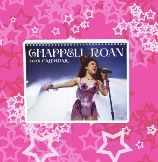 Chappell Roan Music Calendar Christmas Gift | Chappell Roan Merch