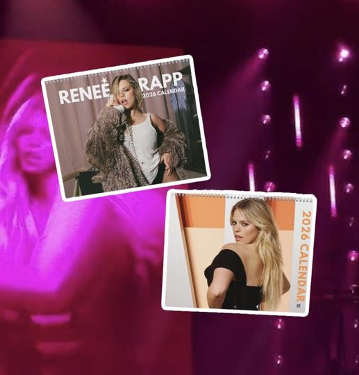 Discover Renee Rapp Musician Calendar 2026 | Renee Rapp Bite Me Tour Christmas Gift | Mean Girls Star Artist
