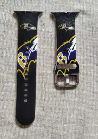 Discover Baltimore Ravens football Sports Apple Watch Band