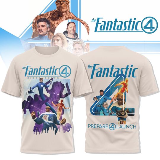 Marvel Fantastic Four 3D T-Shirt Halloween Superhero