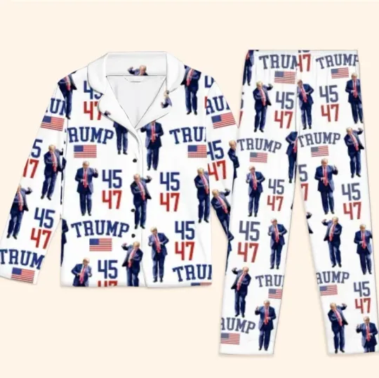 Discover A New Chapter In American History - Donald Trump - US Election Pajamas Set Women