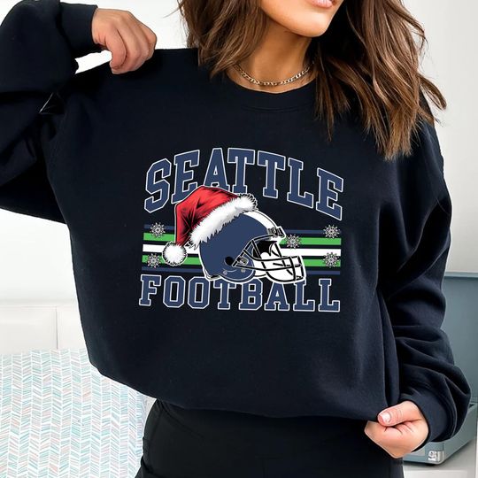 Discover Seattle Football Jersey, College Game Day Sweatshirt, Gift for Classic Sports Fans