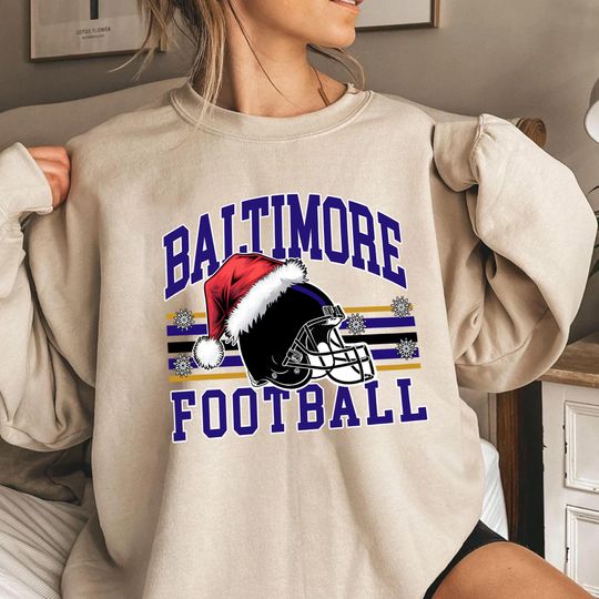Discover Baltimore Football Vintage Retro Sweatshirt