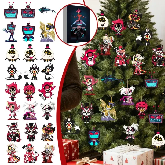 Discover Hazbin Hotel 2025 Advent Calendar 24 Days Countdown With 24 Blind Boxes For Fans