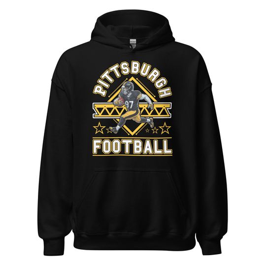 Discover Vintage Pittsburgh Skeleton Football Team Hoodie, Sports Fan Gift