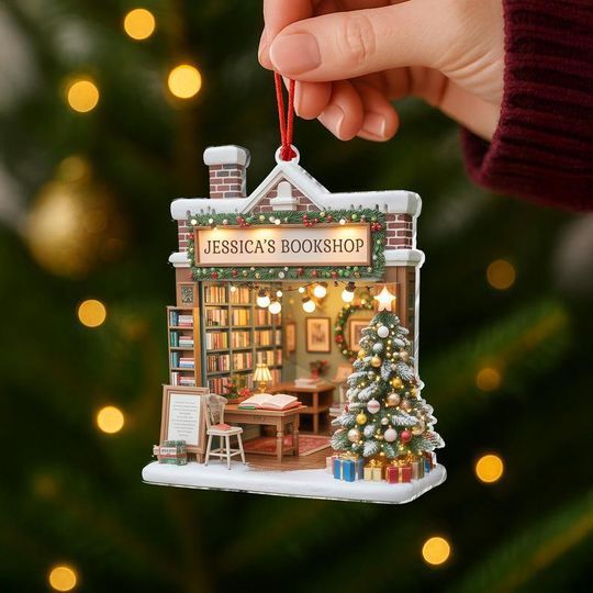 Discover Personalized Name 2D FLAT Dreamy Gaming Room Acrylic Ornament, Gaming Room Ornament, Gift for Gamers, Christmas Gamer Gift