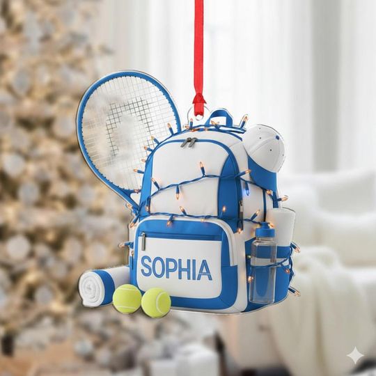 Discover Personalized Lifeguard Christmas Ornament with Chair, Umbrella & Buoy, Custom Acrylic Ornament Gift for Beach Lifeguard or Swim Instructor