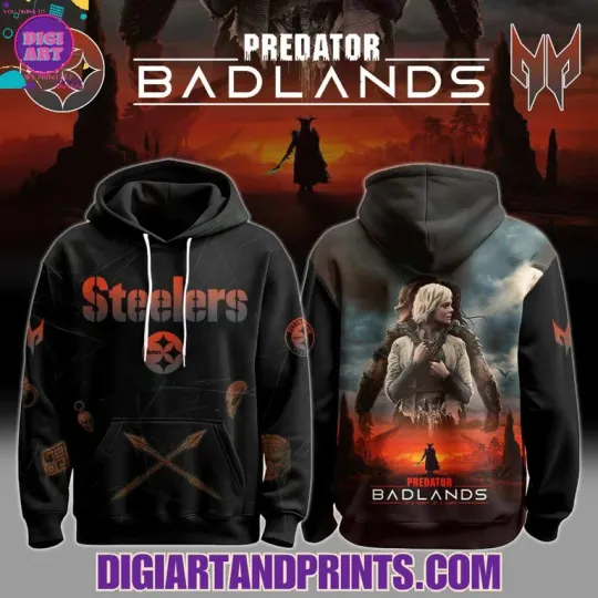 Predator Badlands 2025 Steeler Hoodie
