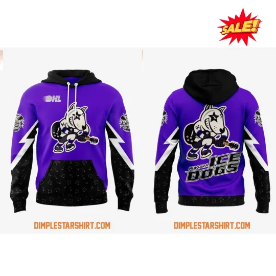 Discover Niagara IceDog Ready To Rock 3D Hoodie