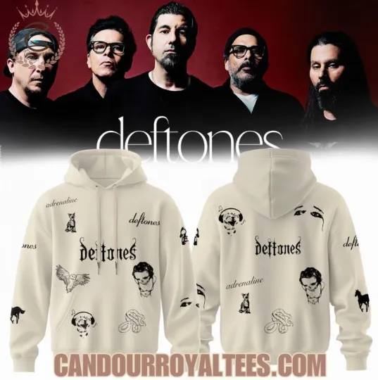 Discover Deftone Eu N Uk Tour 2026 3D All Over Printed Hoodie