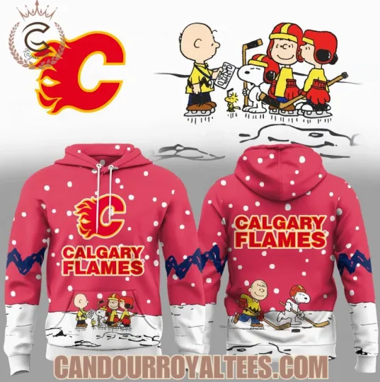 Discover Calgary Flame X Snoop 2025 3D Apparel Hoodie