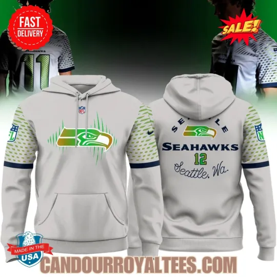 Seattle Seahawk 2025 Rivalrie Uniform 3D Hoodie
