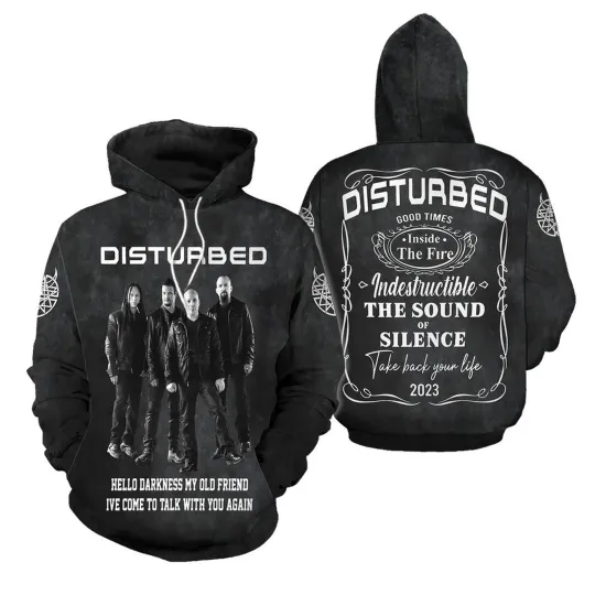 Discover Disturbed Take Back Your Life Tour Unisex Hoodie Kids