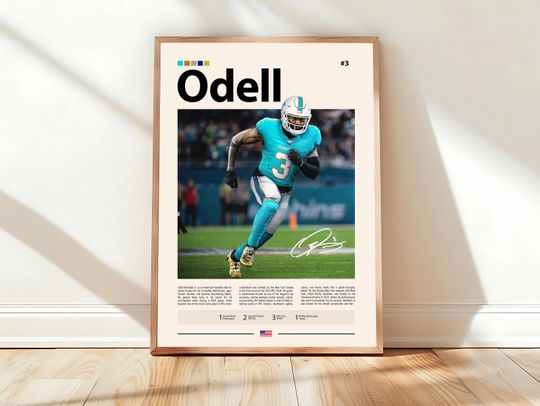 Discover Odell Beckham Jr. Poster, LA Rams Print, Super Bowl, football Poster, Sports Poster, Football Poster, football Wall Art, Sports Bedroom Posters
