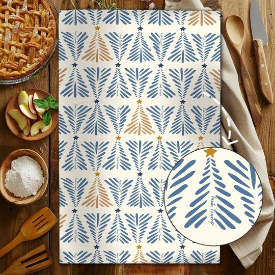 Discover Subtle F*ck Trump Xmas Tree Lights Hand Towel ,Christmas Kitchen Towel,Anti Trump Tea Towel,Bathroom Towel Set, FDT Maga,Xmas Home Decor