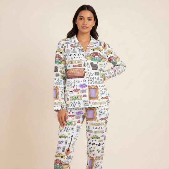 Discover Christmas Pajama Set for Kids and Adults
