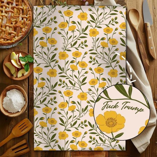 Discover Subtle F*ck Trump Vintage Christmas Toile Chinoiserie Wrapping Paper FDT, Anti Maga Pattern Elegant Holiday Gift Wrap Luxury Xmas Paper