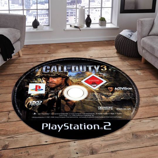 Discover Personalized Gamer Rug: Round Game Room Decor, Custom Area Rug