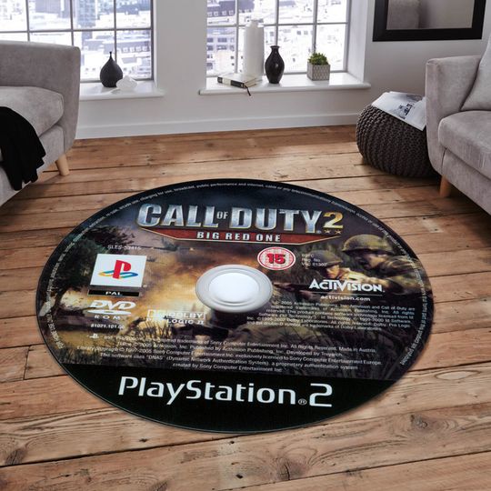 Discover Personalized Gamer Rug: Round Cotton Play Mat, Game Room Decor