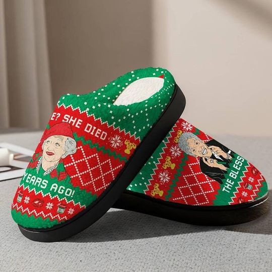 Discover National Lampoon's Christmas Vacation Slipper, Uncle Lewis The Blessing Slipper, Christmas Couple Gift, Holiday Family Christmas 2025 11