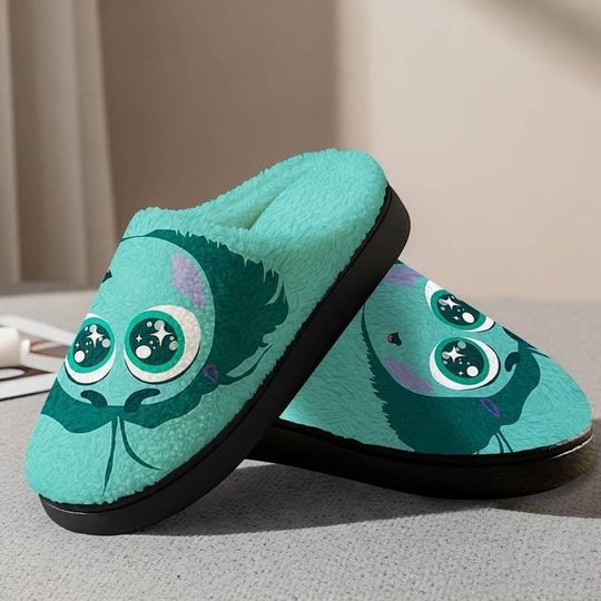 Disneyland Inside Out Envy Cozy Slipper Inside Out Character Cozy Shoes Disneyland Movie Slipper Envy Comfortable House Shoes Birthday Gift